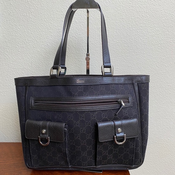 Gucci Dark Brown Abbey Tote - Picture 1 of 15